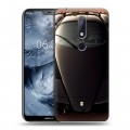 Дизайнерский пластиковый чехол для Nokia 6.1 Plus Ferrari