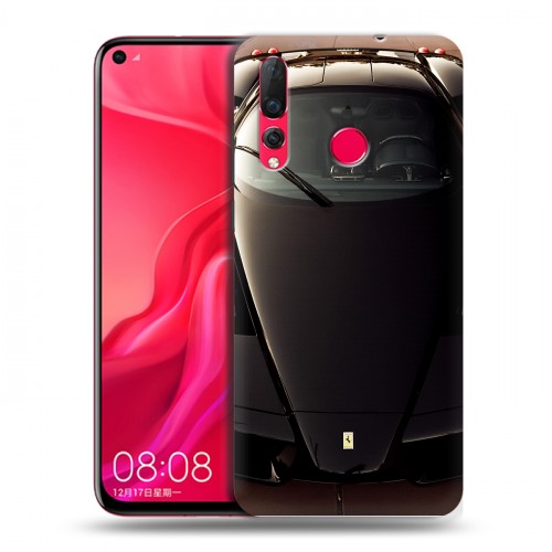 Дизайнерский пластиковый чехол для Huawei Nova 4 Ferrari