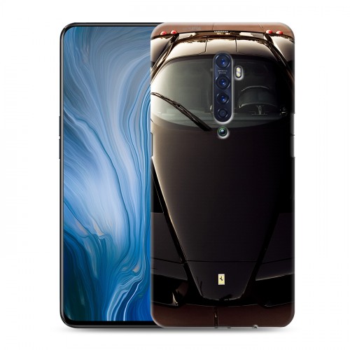 Дизайнерский пластиковый чехол для OPPO Reno2 Z Ferrari