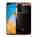 Дизайнерский пластиковый чехол для Huawei P40 Ferrari