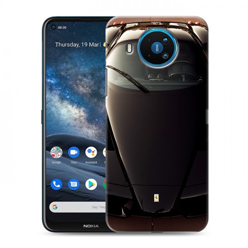 Дизайнерский силиконовый чехол для Nokia 8.3 Ferrari