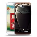 Дизайнерский пластиковый чехол для LG L80 Ferrari