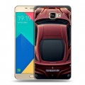 Дизайнерский силиконовый чехол для Samsung Galaxy A9 Ferrari