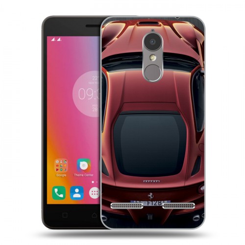 Дизайнерский силиконовый чехол для Lenovo K6 Ferrari