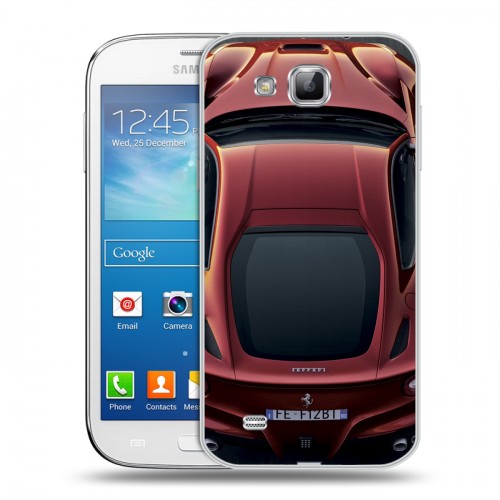 Дизайнерский пластиковый чехол для Samsung Galaxy Premier Ferrari