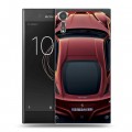 Дизайнерский пластиковый чехол для Sony Xperia XZs Ferrari