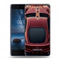 Дизайнерский пластиковый чехол для Nokia 8 Ferrari