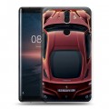 Дизайнерский пластиковый чехол для Nokia 8 Sirocco Ferrari