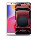 Дизайнерский пластиковый чехол для Xiaomi RedMi 6A Ferrari