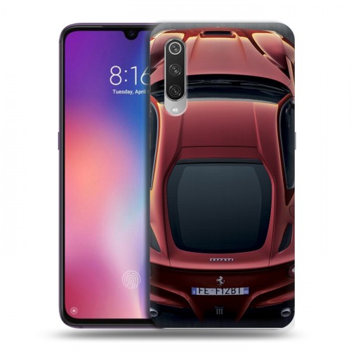 Дизайнерский силиконовый с усиленными углами чехол для Xiaomi Mi9 Ferrari