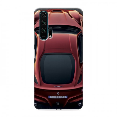 Дизайнерский силиконовый чехол для Huawei Honor 20 Pro Ferrari
