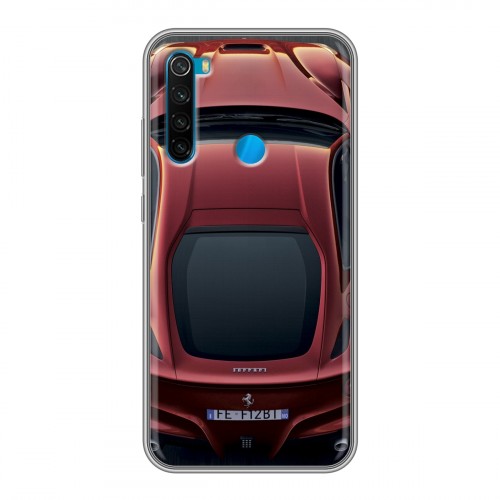 Дизайнерский силиконовый чехол для Xiaomi RedMi Note 8 Ferrari