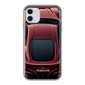 Дизайнерский силиконовый чехол для Iphone 11 Ferrari