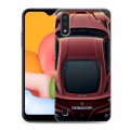 Дизайнерский силиконовый чехол для Samsung Galaxy M01 Ferrari