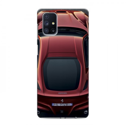 Дизайнерский пластиковый чехол для Samsung Galaxy M51 Ferrari