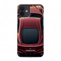 Дизайнерский силиконовый чехол для Iphone 12 Ferrari