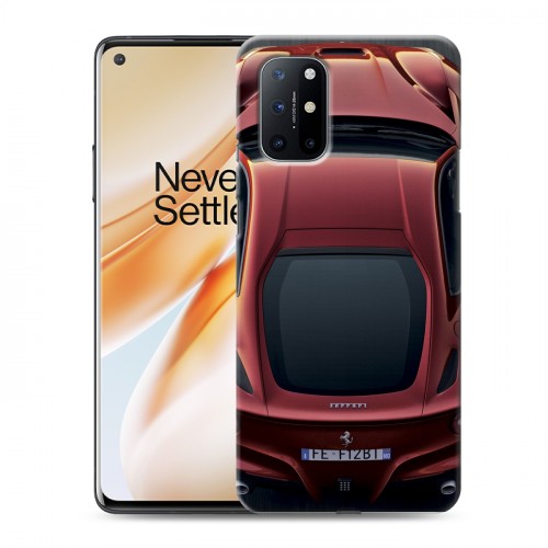 Дизайнерский пластиковый чехол для OnePlus 8T Ferrari