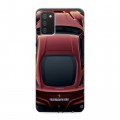Дизайнерский силиконовый с усиленными углами чехол для Samsung Galaxy A02s Ferrari