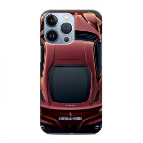 Дизайнерский силиконовый чехол для Iphone 13 Pro Ferrari