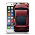 Дизайнерский силиконовый чехол для Iphone 6 Plus/6s Plus Ferrari