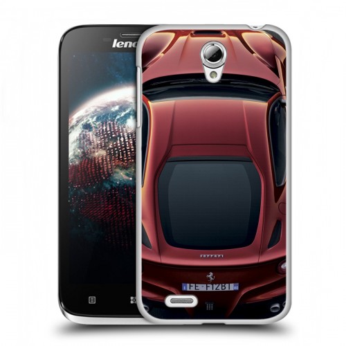 Дизайнерский пластиковый чехол для Lenovo A859 Ideaphone Ferrari