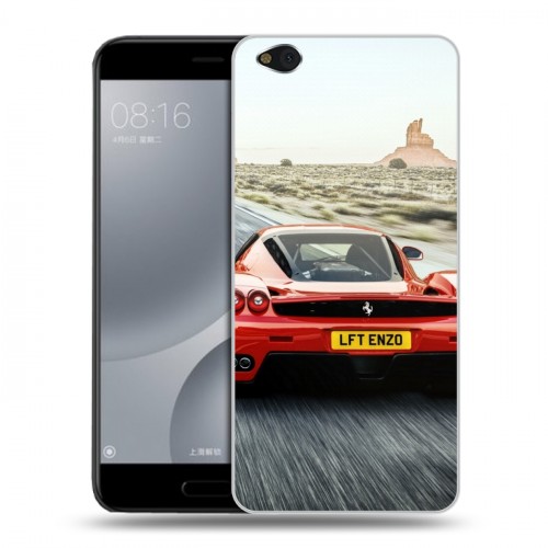 Дизайнерский пластиковый чехол для Xiaomi Mi5C Ferrari