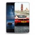 Дизайнерский пластиковый чехол для Nokia 8 Ferrari