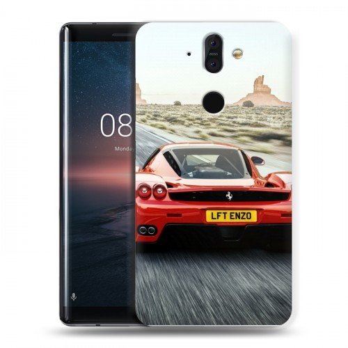 Дизайнерский пластиковый чехол для Nokia 8 Sirocco Ferrari