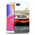 Дизайнерский пластиковый чехол для Xiaomi RedMi 6A Ferrari