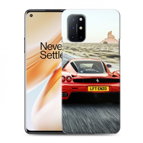 Дизайнерский пластиковый чехол для OnePlus 8T Ferrari