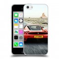 Дизайнерский пластиковый чехол для Iphone 5c Ferrari