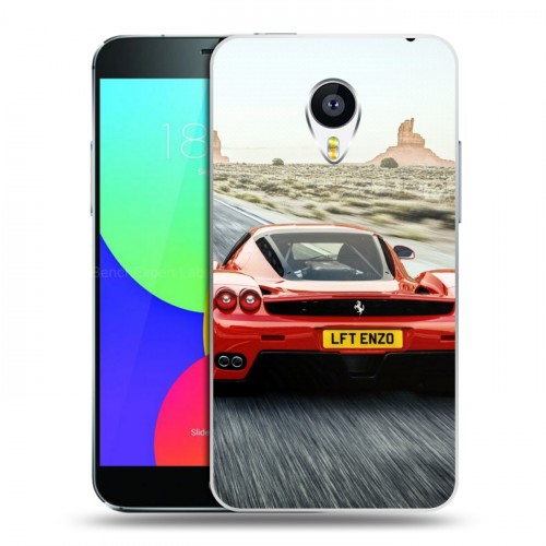 Дизайнерский пластиковый чехол для Meizu MX4 Ferrari