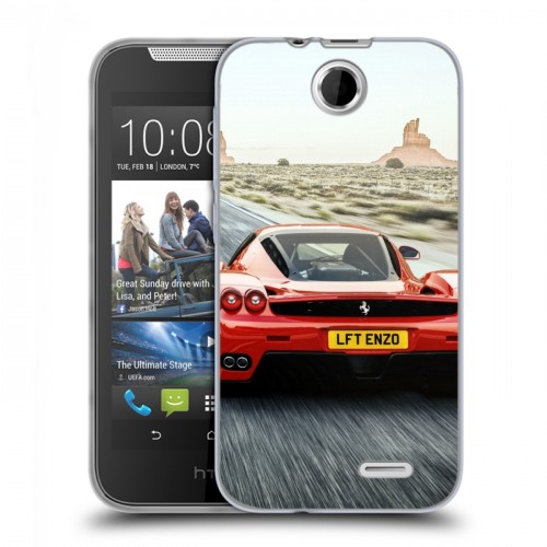 Дизайнерский силиконовый чехол для HTC Desire 310 Ferrari