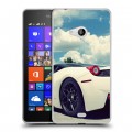 Дизайнерский пластиковый чехол для Microsoft Lumia 540 Ferrari