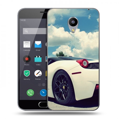 Дизайнерский пластиковый чехол для Meizu M2 Note Ferrari