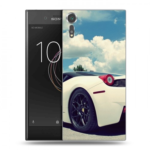 Дизайнерский пластиковый чехол для Sony Xperia XZs Ferrari