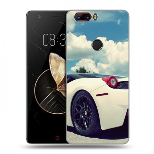 Дизайнерский пластиковый чехол для ZTE Nubia Z17 Ferrari