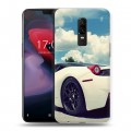 Дизайнерский пластиковый чехол для OnePlus 6 Ferrari