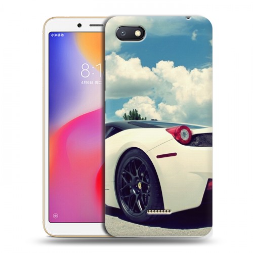 Дизайнерский пластиковый чехол для Xiaomi RedMi 6A Ferrari