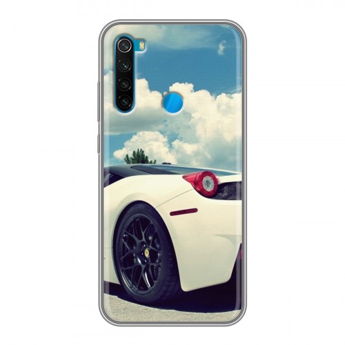 Дизайнерский силиконовый чехол для Xiaomi RedMi Note 8 Ferrari