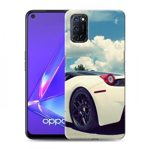 Дизайнерский пластиковый чехол для OPPO A52 Ferrari