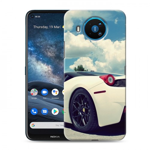 Дизайнерский силиконовый чехол для Nokia 8.3 Ferrari