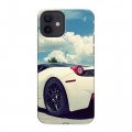 Дизайнерский силиконовый чехол для Iphone 12 Ferrari