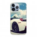 Дизайнерский силиконовый чехол для Iphone 13 Pro Ferrari