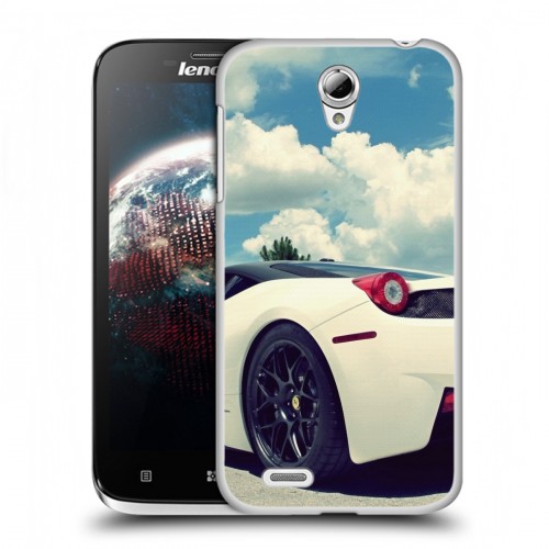 Дизайнерский пластиковый чехол для Lenovo A859 Ideaphone Ferrari