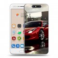 Дизайнерский пластиковый чехол для ZTE Blade V8 Ferrari