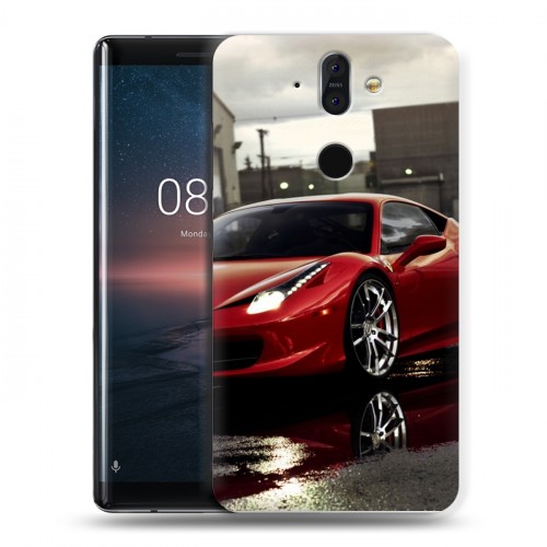 Дизайнерский пластиковый чехол для Nokia 8 Sirocco Ferrari