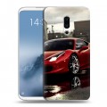 Дизайнерский силиконовый чехол для Meizu 16th Plus Ferrari