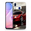 Дизайнерский пластиковый чехол для Vivo Y95 Ferrari