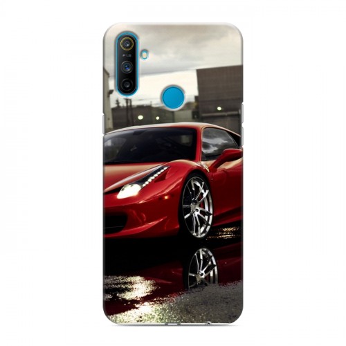 Дизайнерский силиконовый чехол для Realme C3 Ferrari